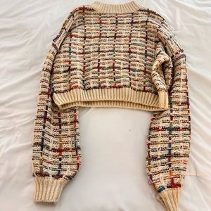 SHEIN Sweater crop top